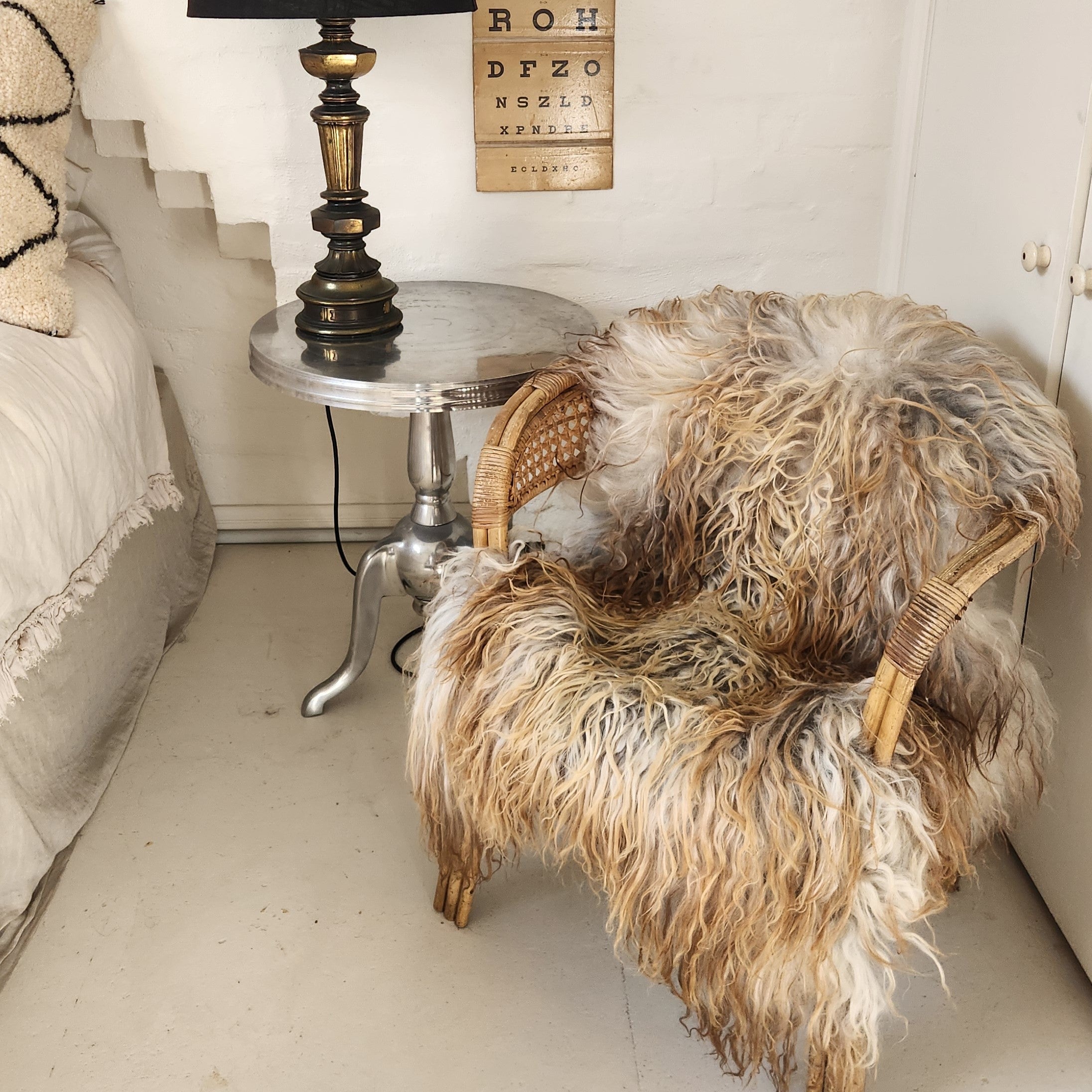 Greenlandic Sheepskin - Silver & Gold