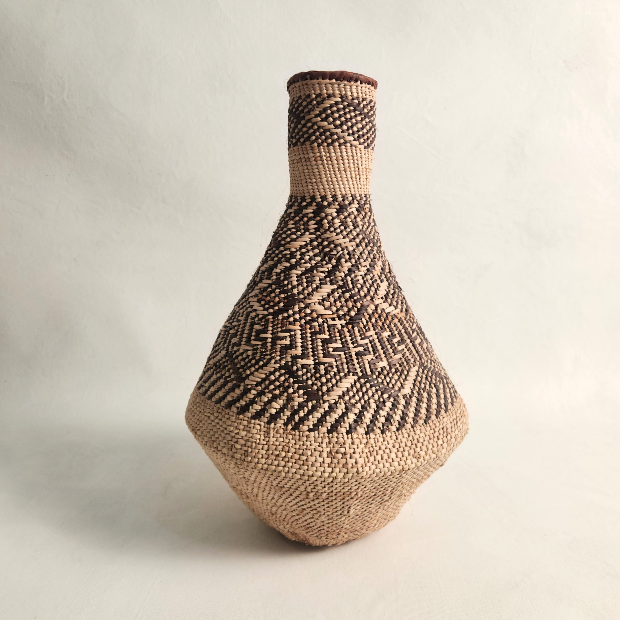 Large Zambian Gourd Basket