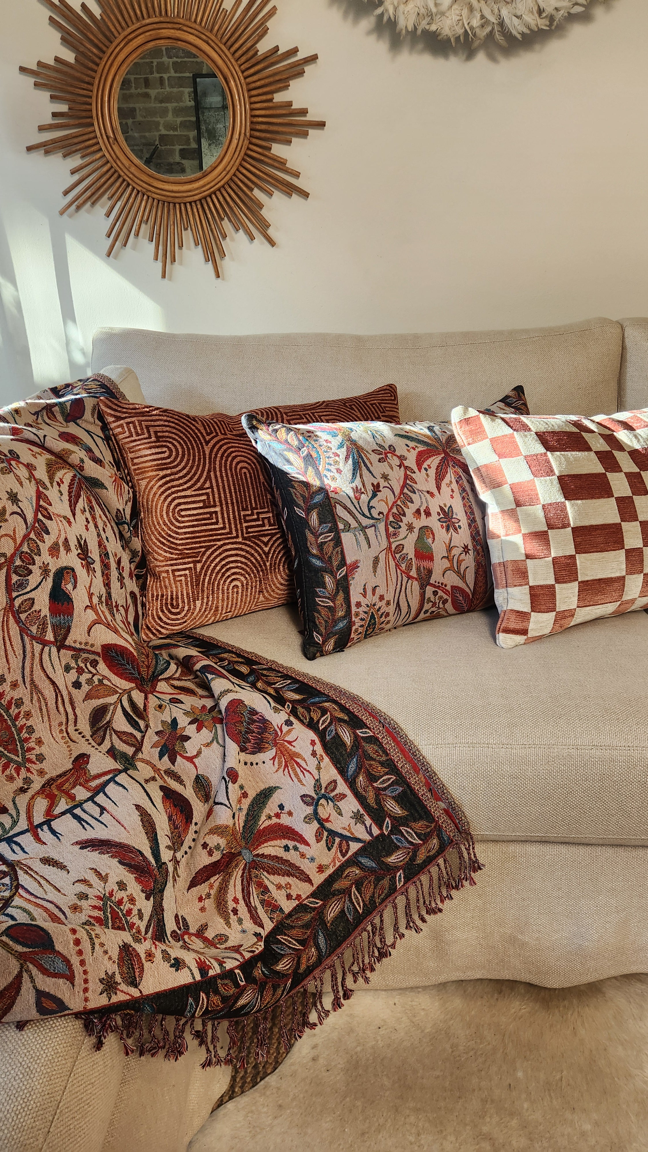 Sundari Cushion - Ivory
