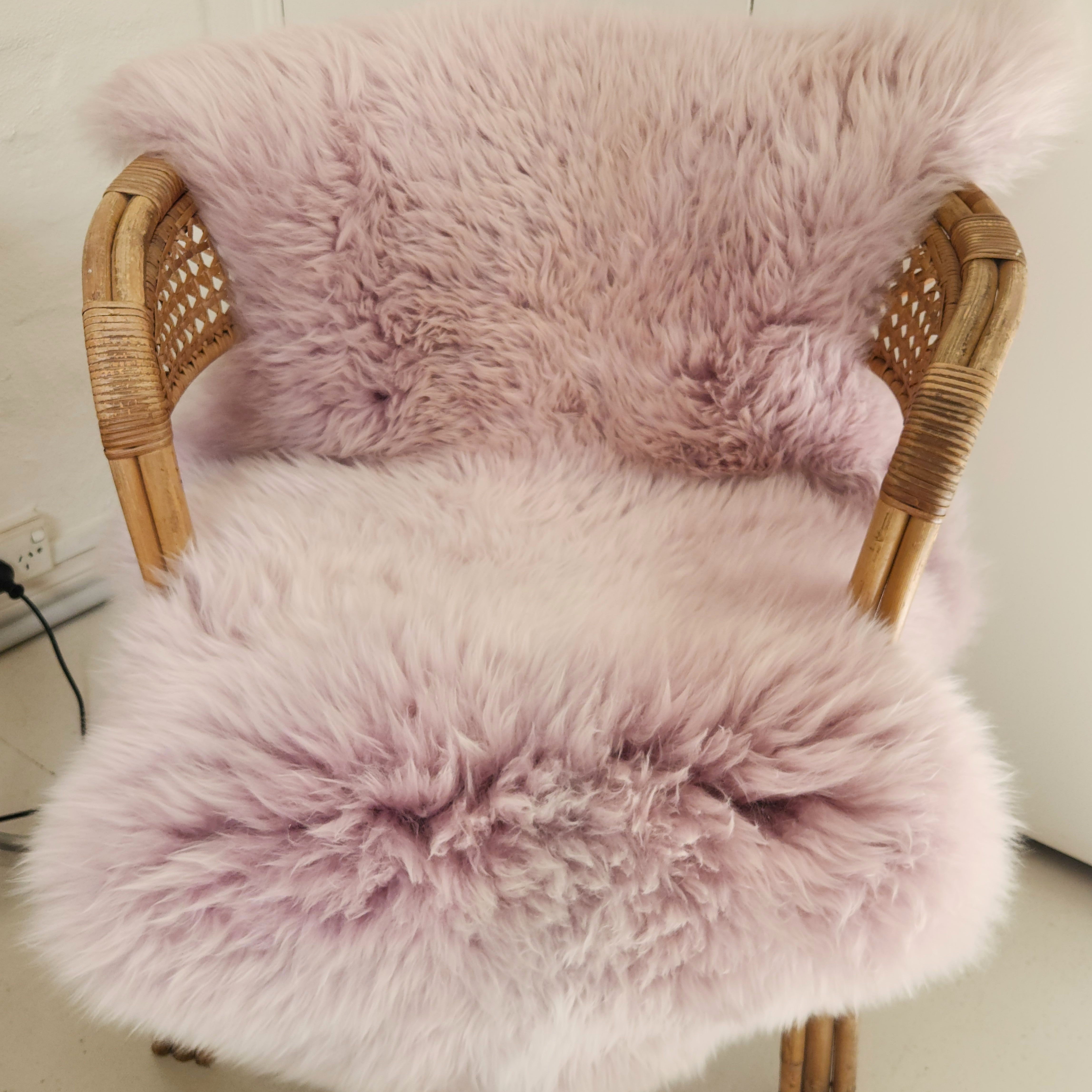 Lilac Merino Sheepskin