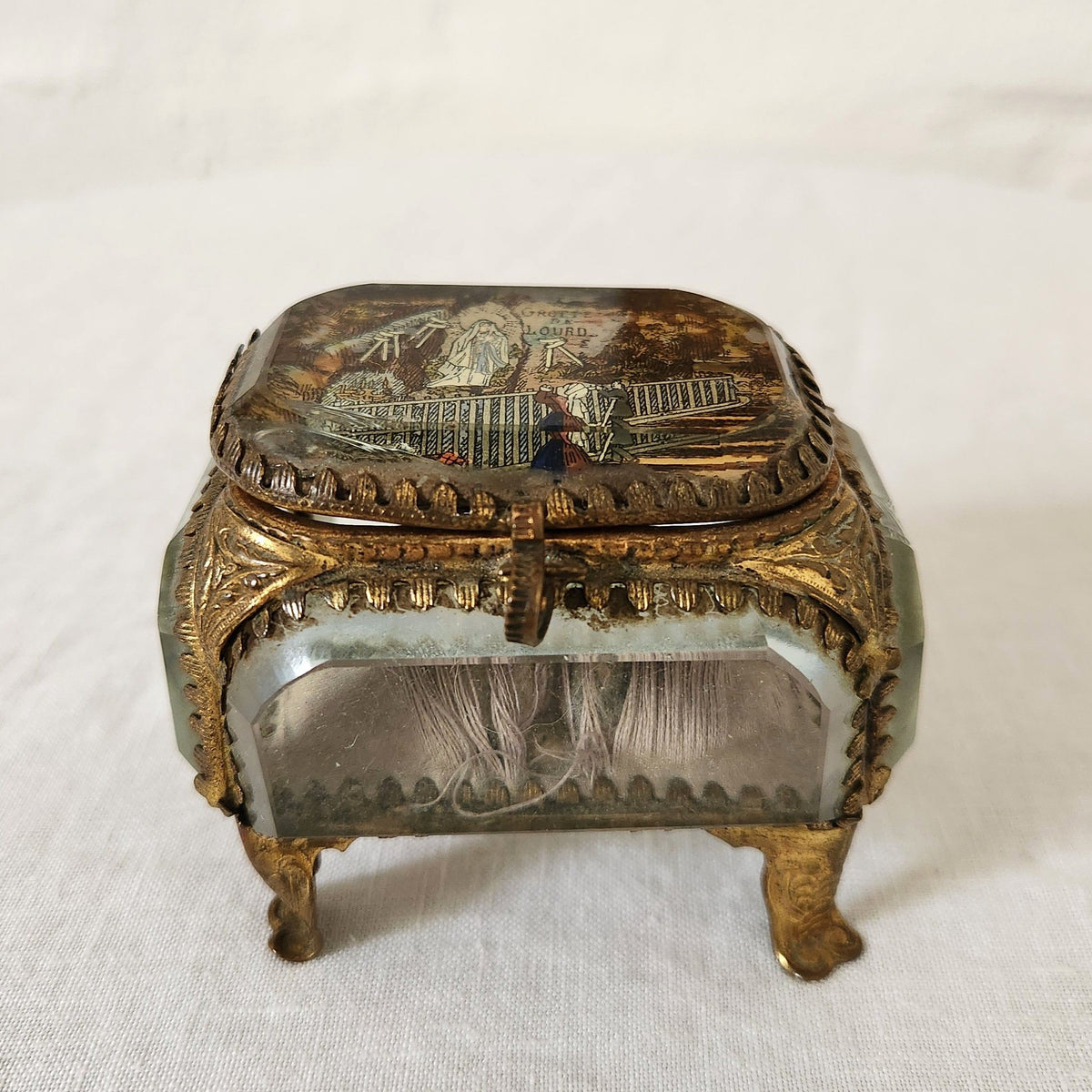 Antique Napoleon III jewellery box