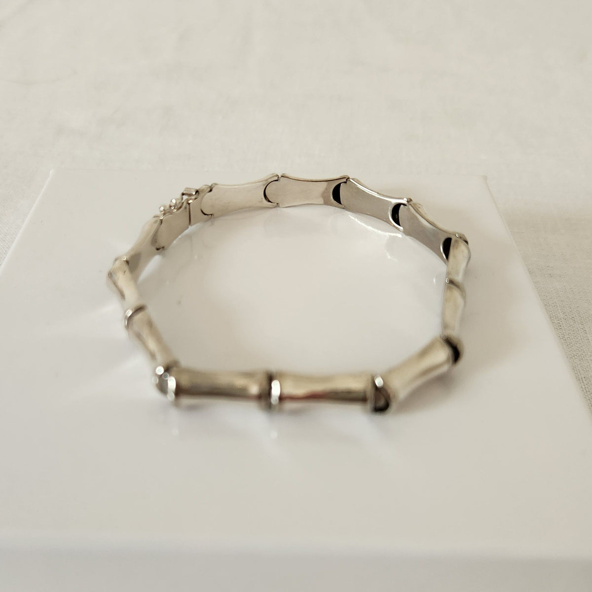 Link bamboo style bracelet