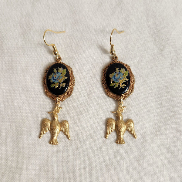 Rose Of Peace Earrings