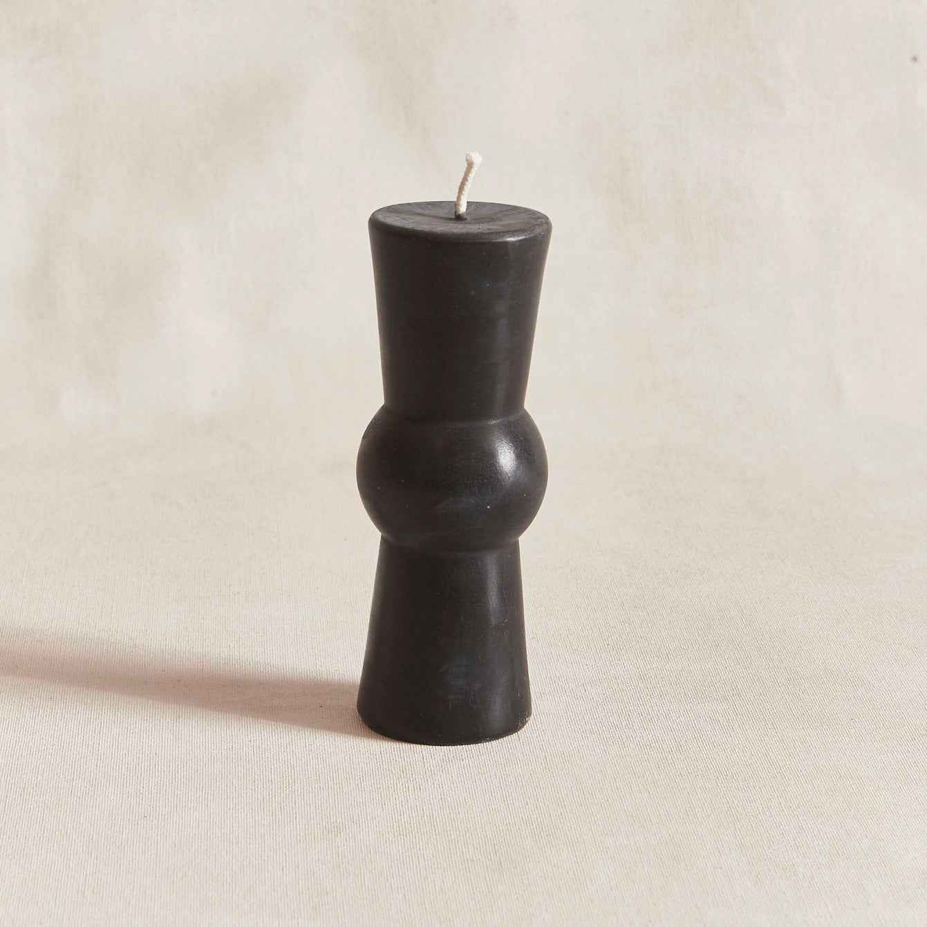 Black Pillar Candle