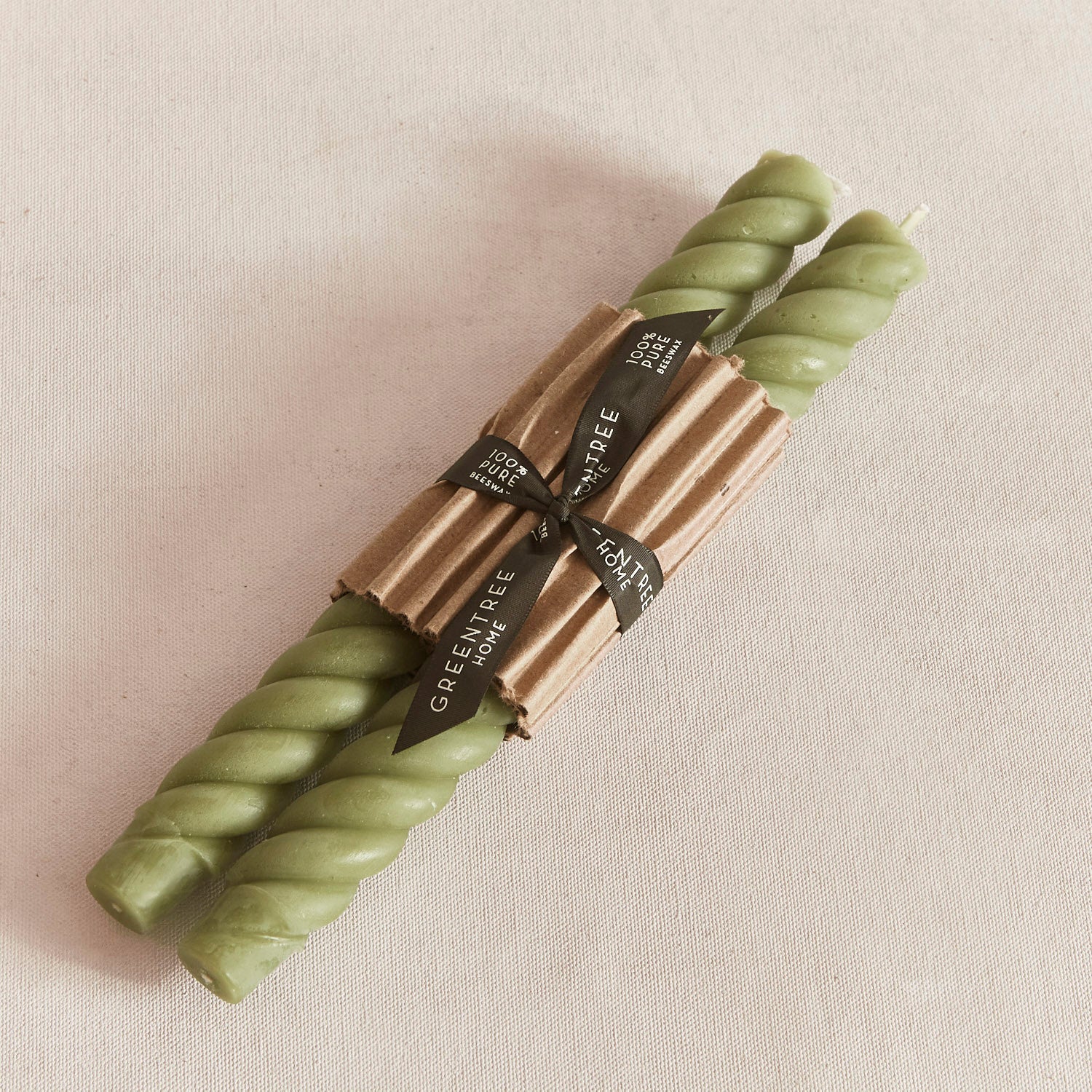 Rope Candles (pair) - 10"