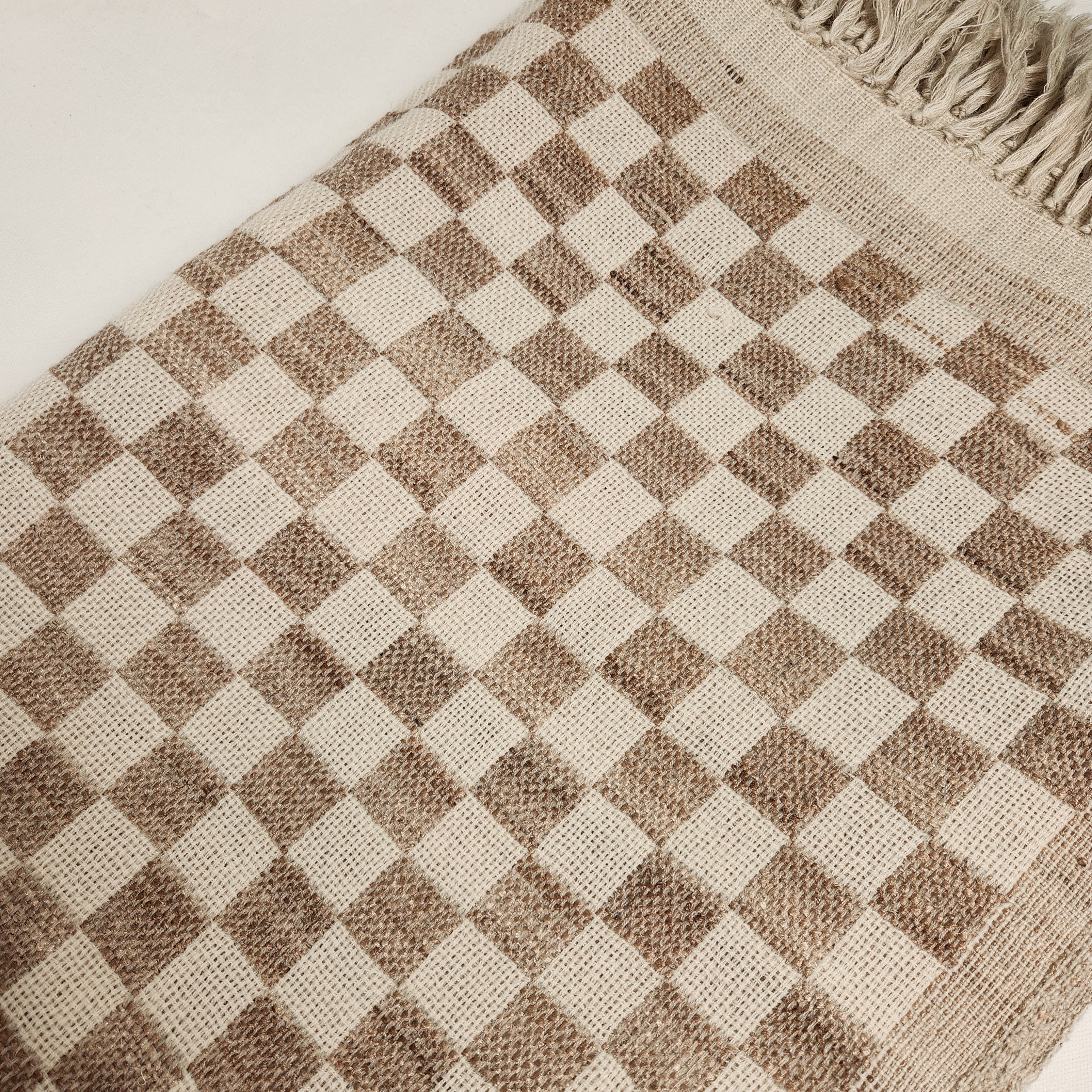 Wool and Silk Throw - Matteo Chalk