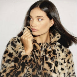 Long Song Leopard Coat