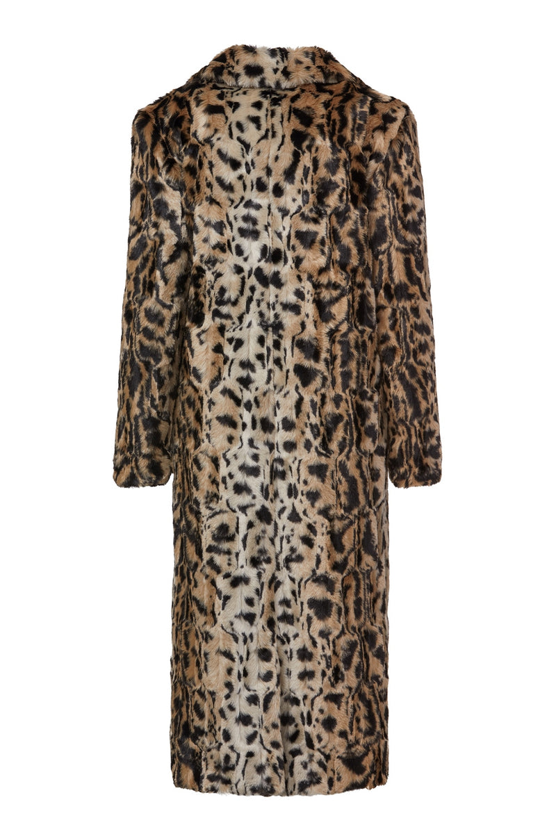 Long Song Leopard Coat