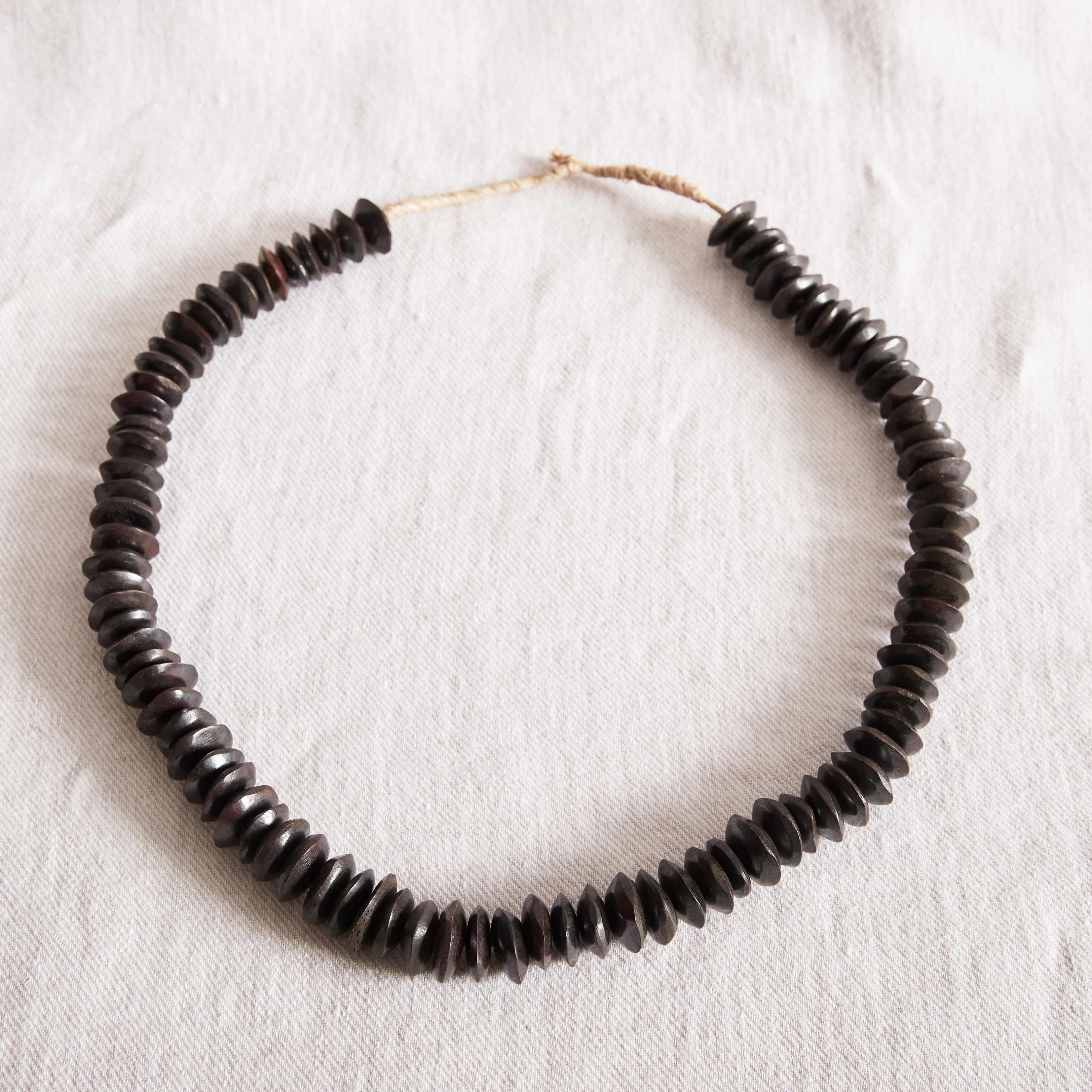 Kenyan Bead Garland - Black