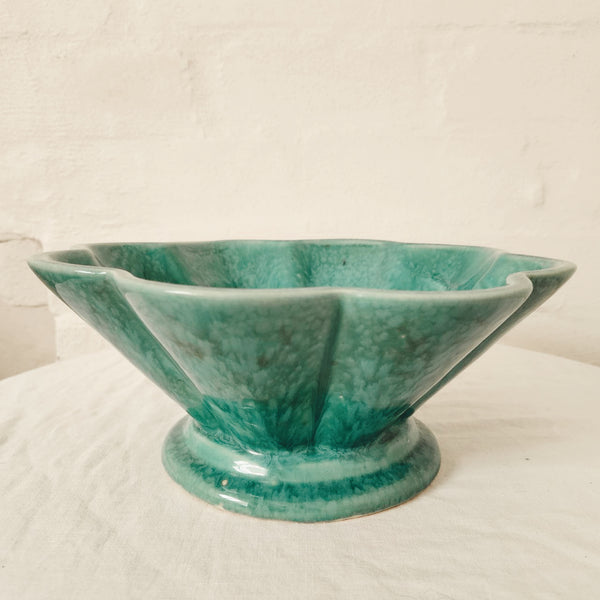 Gorgeous Teal 1970s Ceramic Bowls