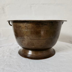 Heavy Vintage Brass Pot