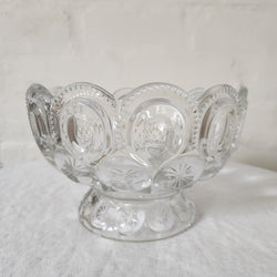 Antique Glass footed Comport