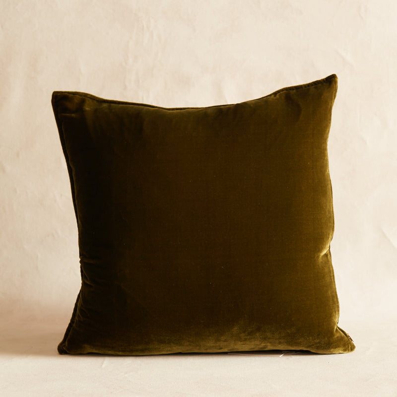 Silk Velvet Cushion - "Annabelle" - 50x50cm