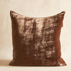 Silk Velvet Cushion - 60x60 - "Sophie"