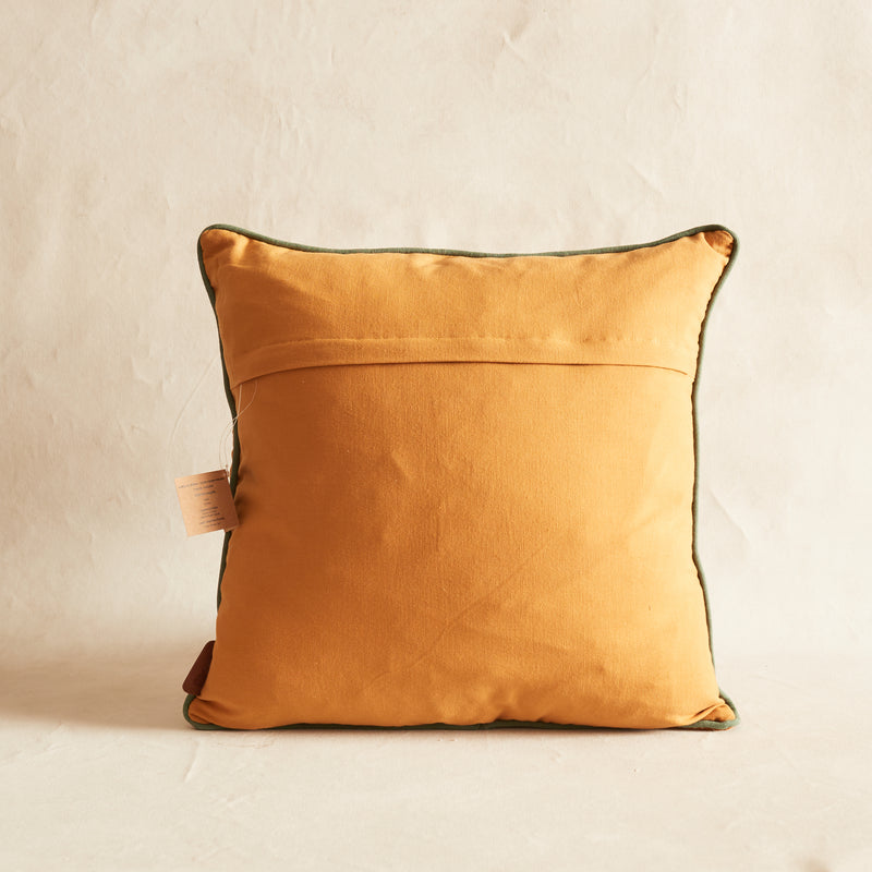 Kanika Gold Sunlight Cushion, feather infill