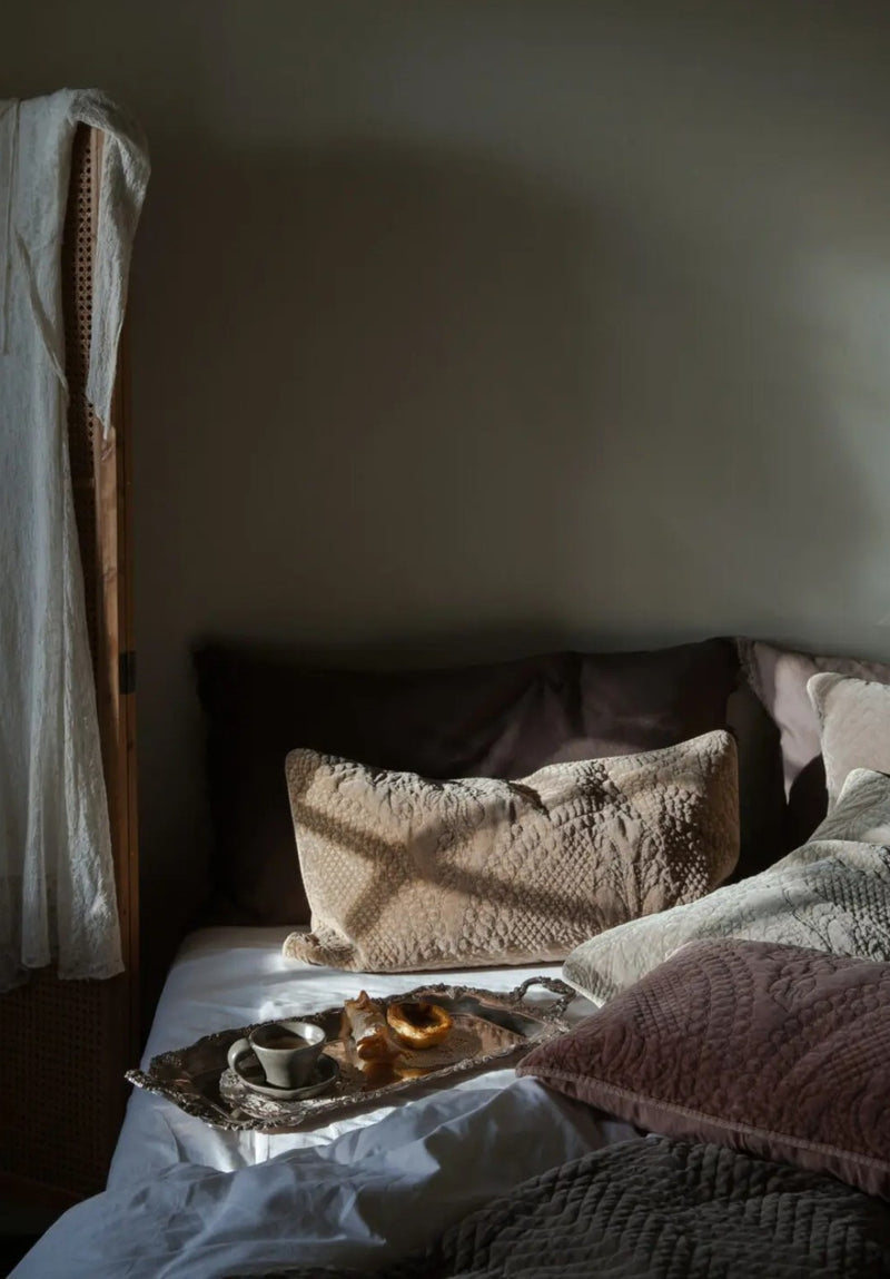 Sara Cushion - Taupe