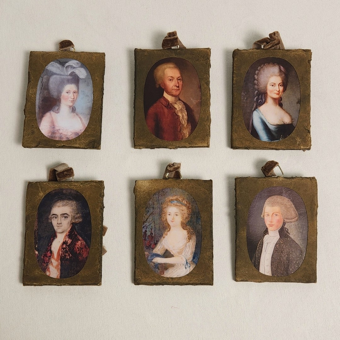 Napoleonic Portrait Ornaments