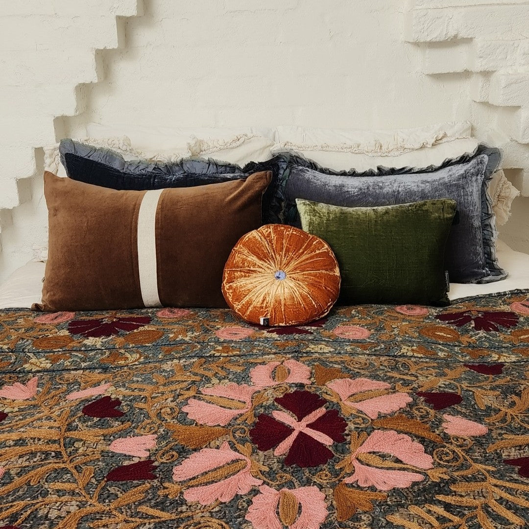 Sweet Circle Cushion - Bombay Orange