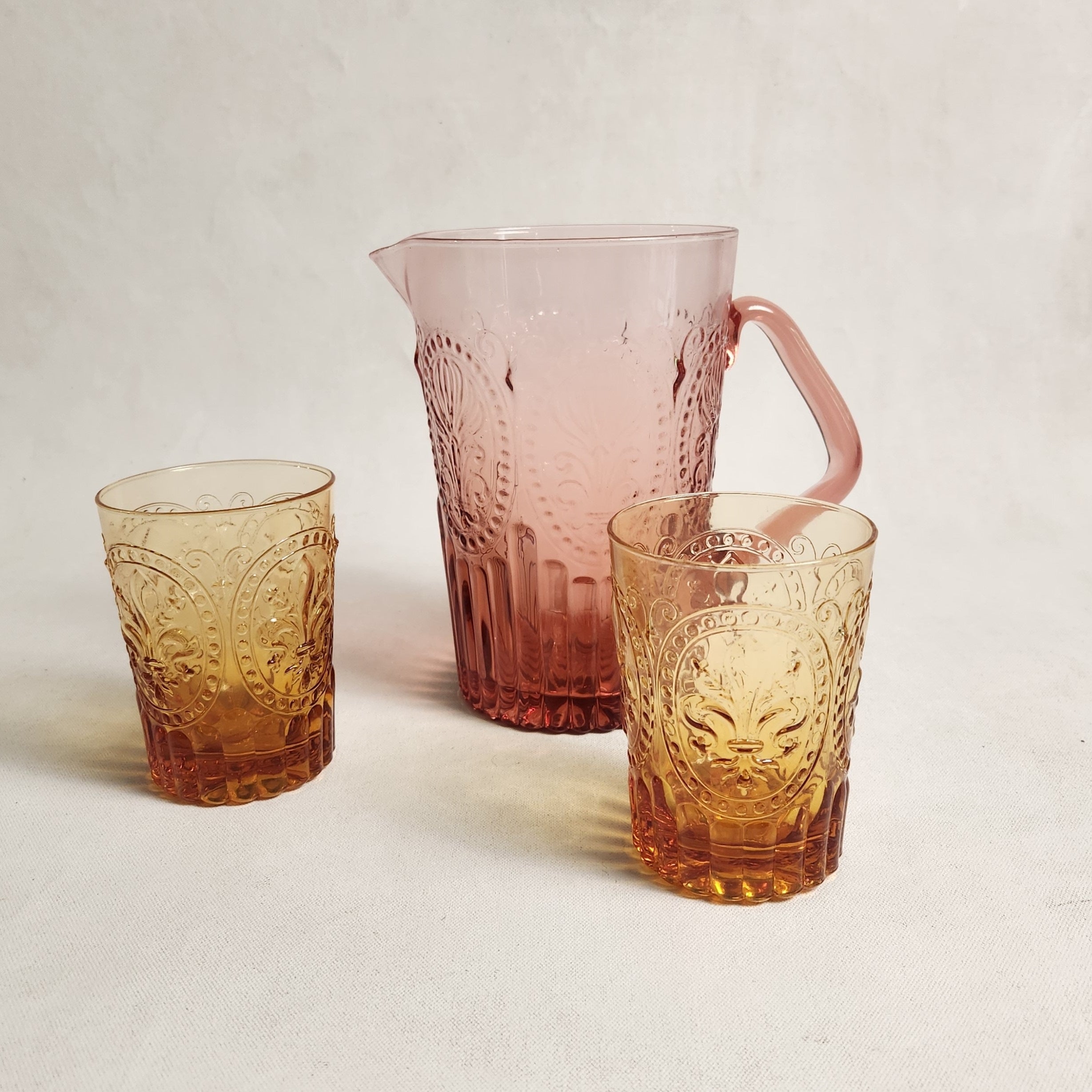 Fiore di Firenze Glass - Amber