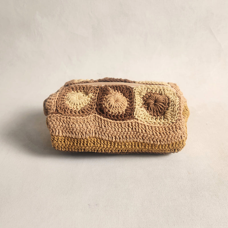 Crotchet Makeup Bag - Small