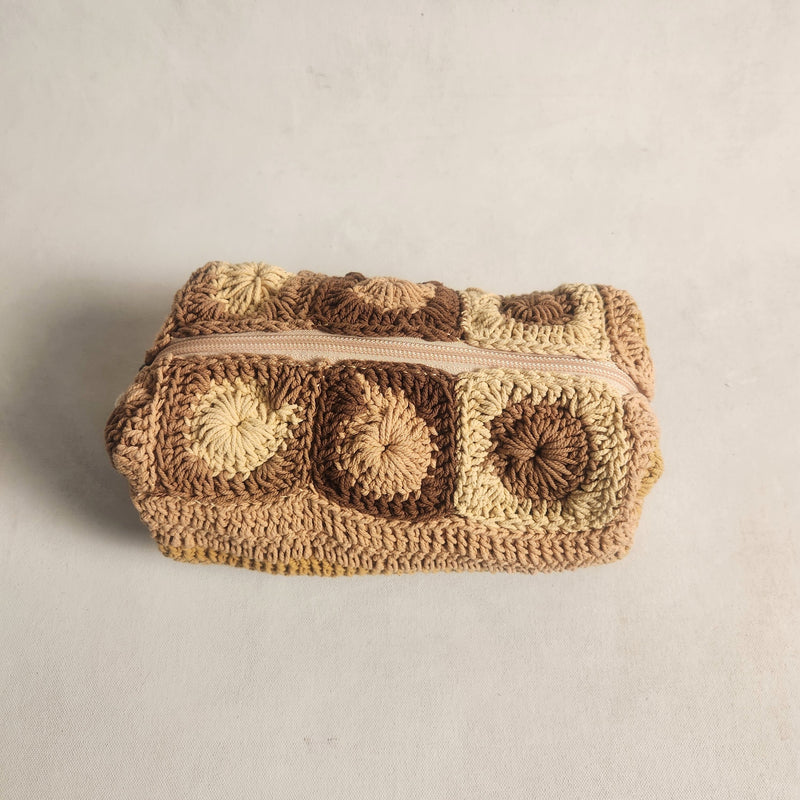 Crotchet Makeup Bag - Small