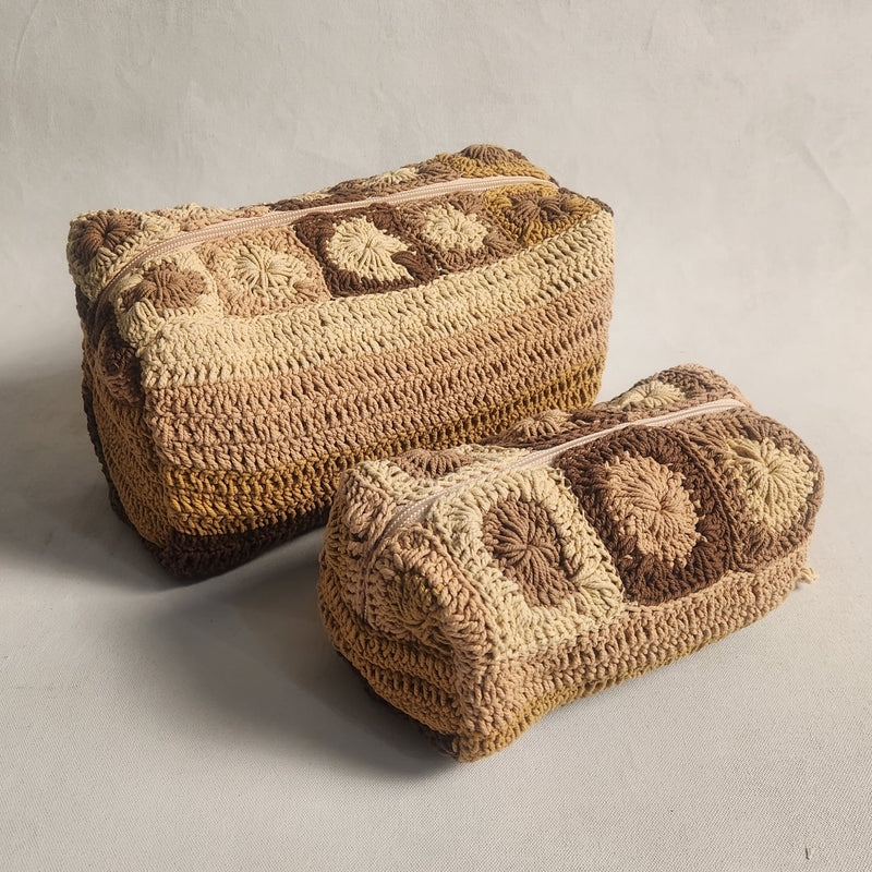 Crotchet Makeup Bag - Small