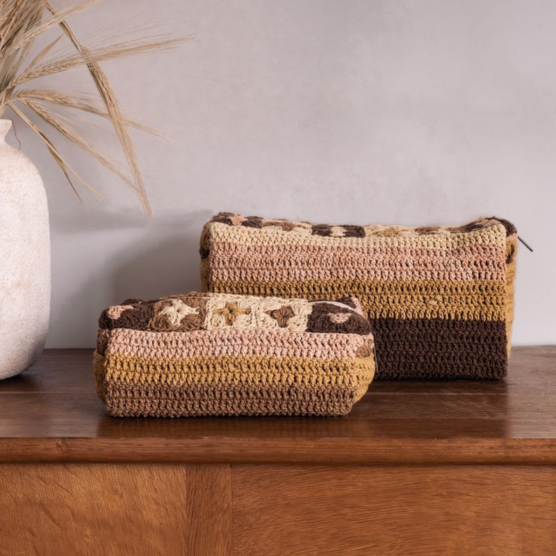Crotchet Makeup Bag - Small