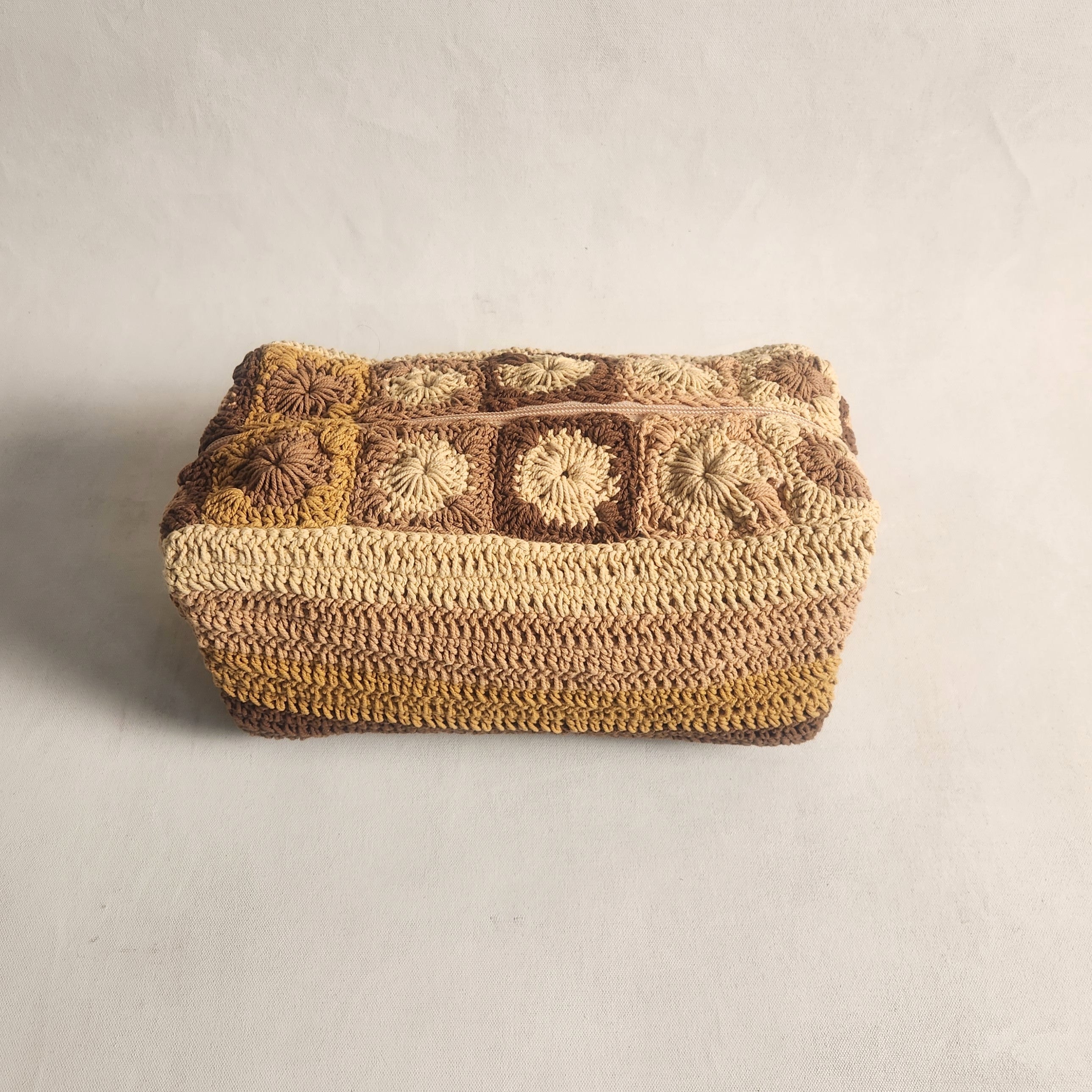 Crotchet Makeup Bag - Large