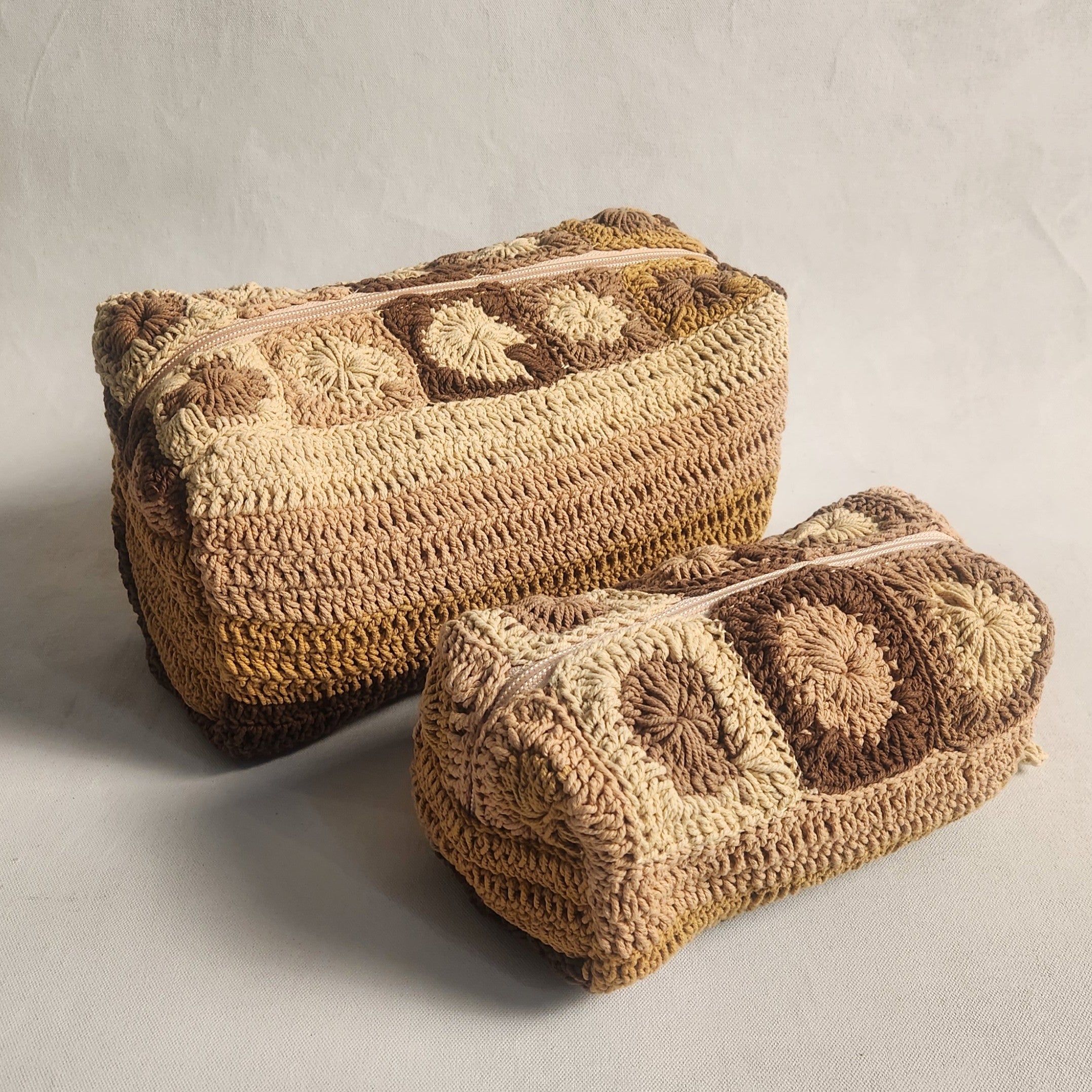 Crotchet Makeup Bag - Large