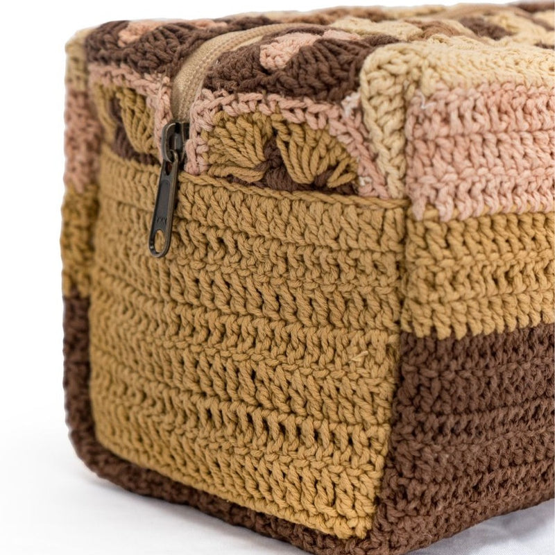 Crotchet Makeup Bag - Large