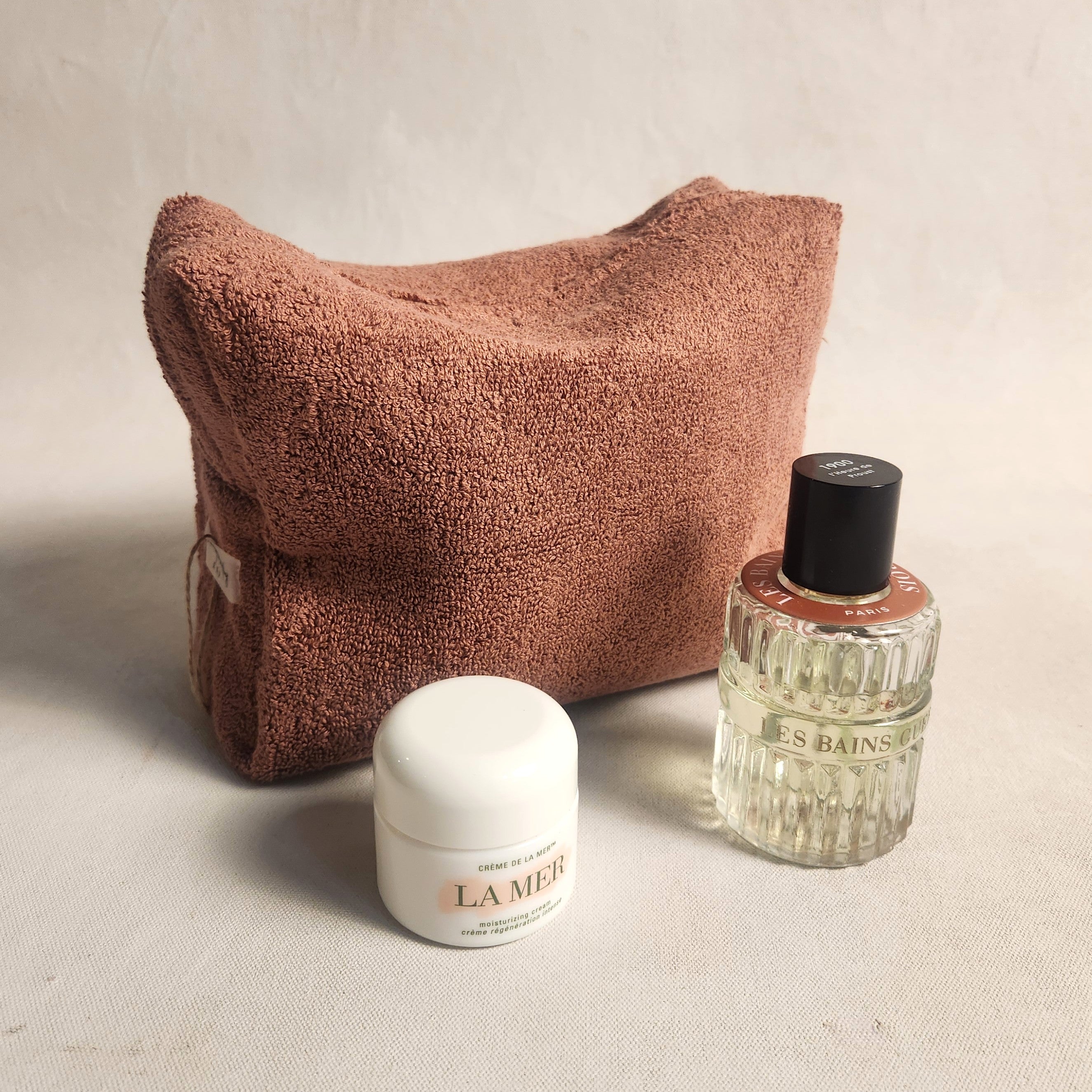 Terry Makeup Bag - Cinnamon