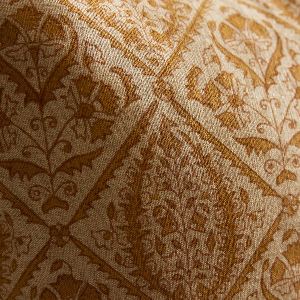 Jaipur Ochre Linen Cushion