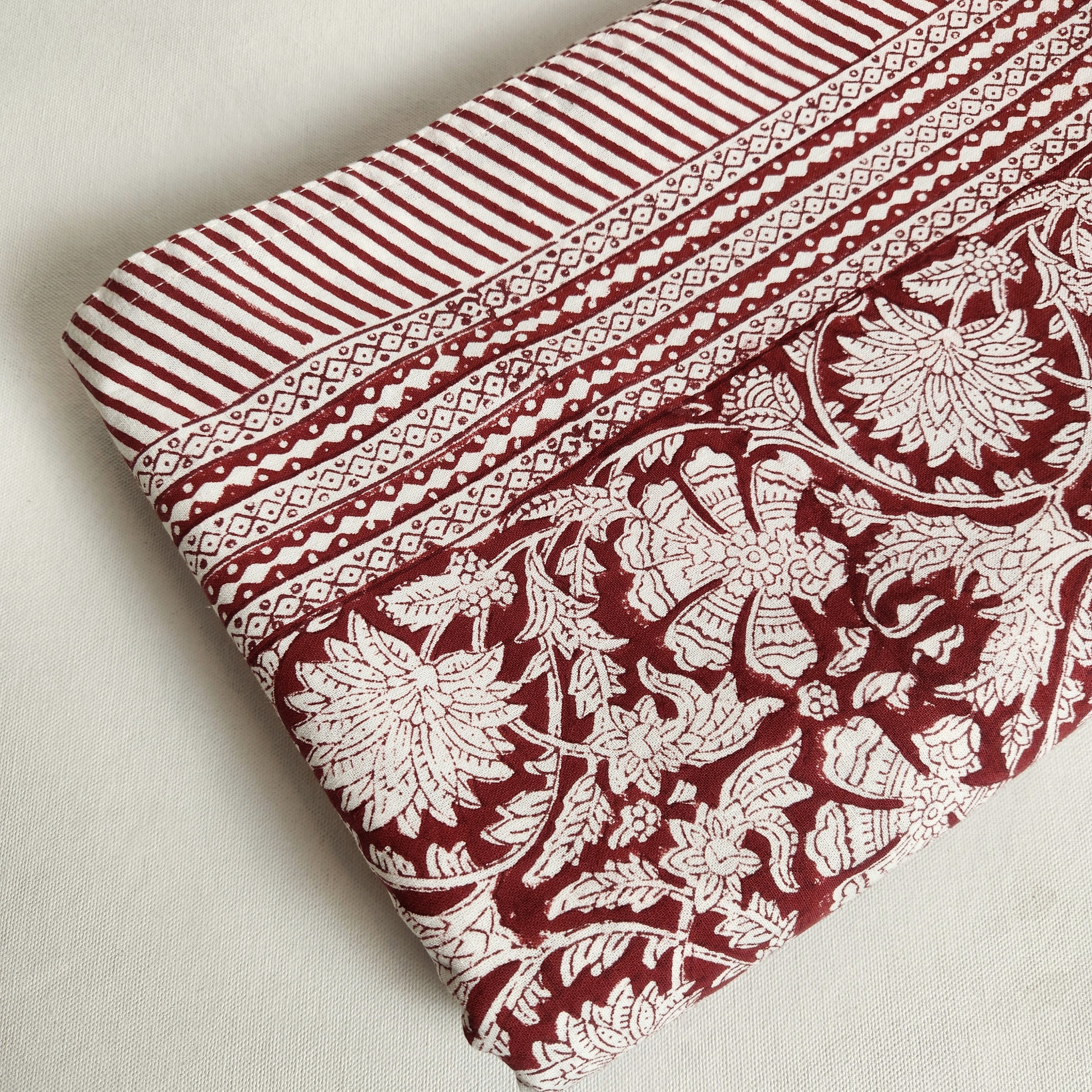 Cotton Tablecloth - Paradise Red