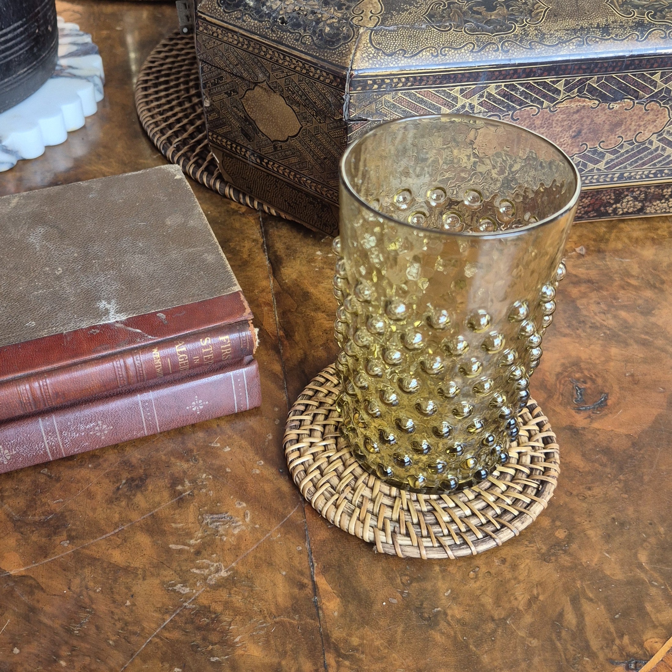 Rattan Drink Coasters (Pack of 4)