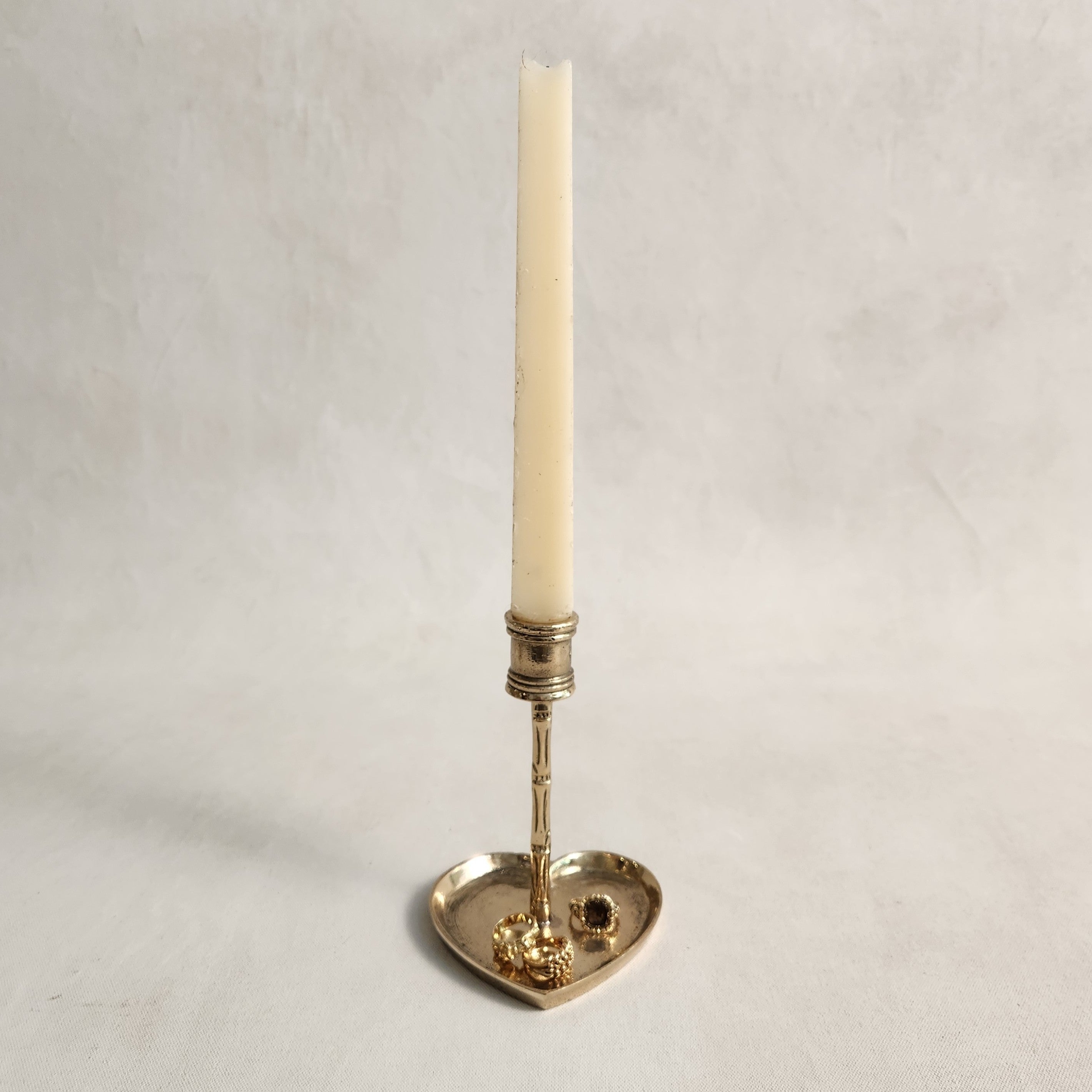 Bodhi Brass Candle Holder
