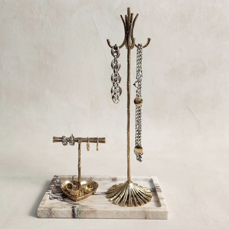 Julia Brass Jewellery Stand