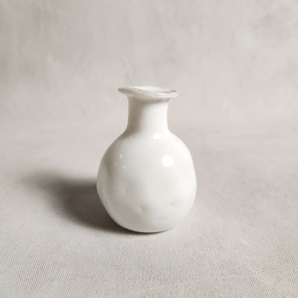 Bossele Glass Vase - White