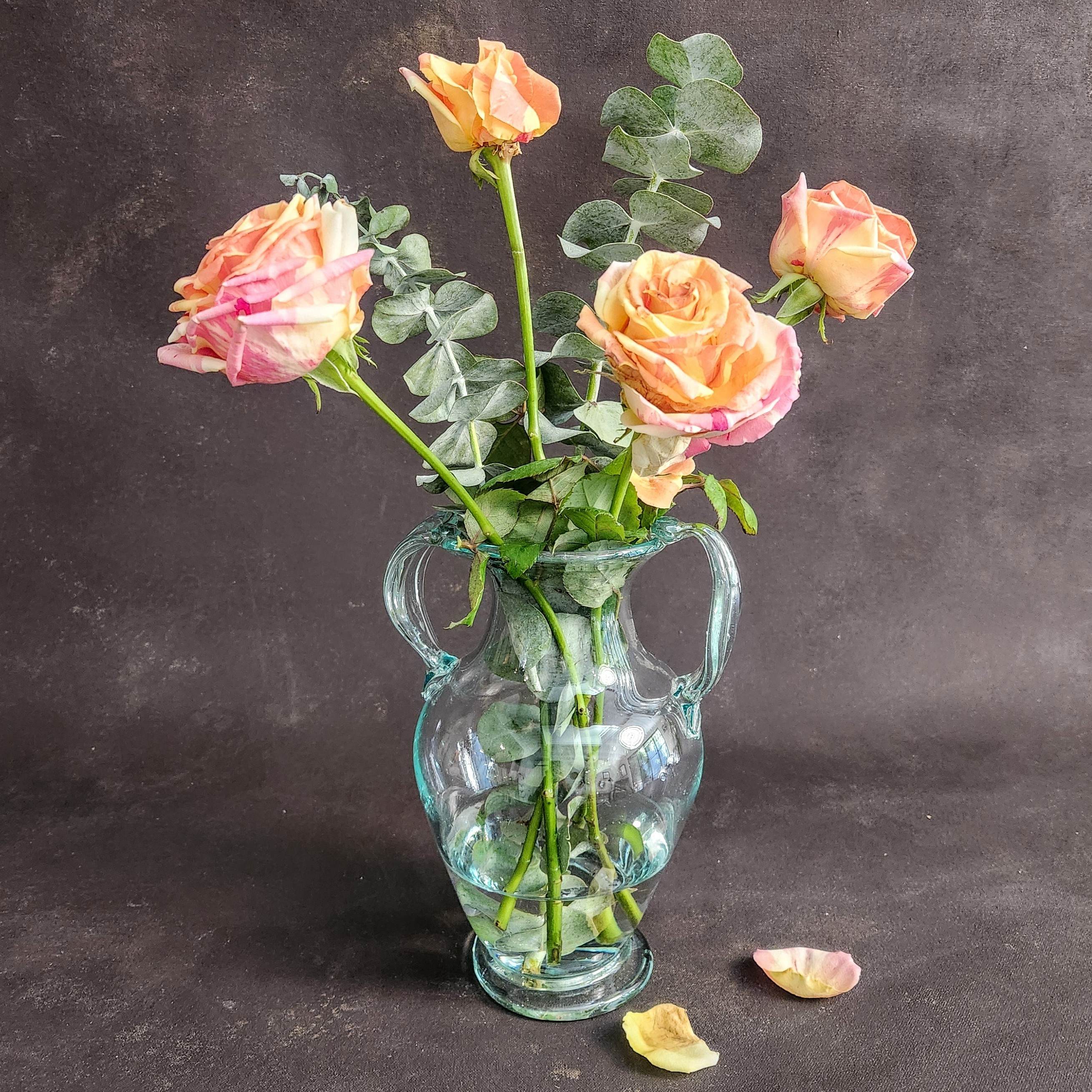 Vase Fleur - Clear