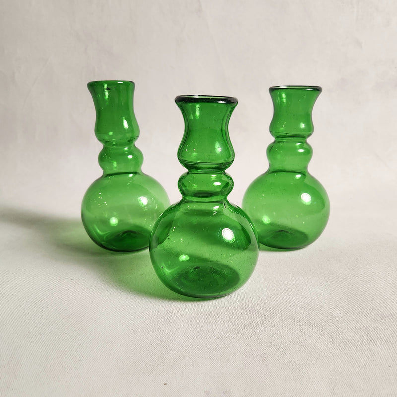 Laveno Montobello Glass Vase - Green