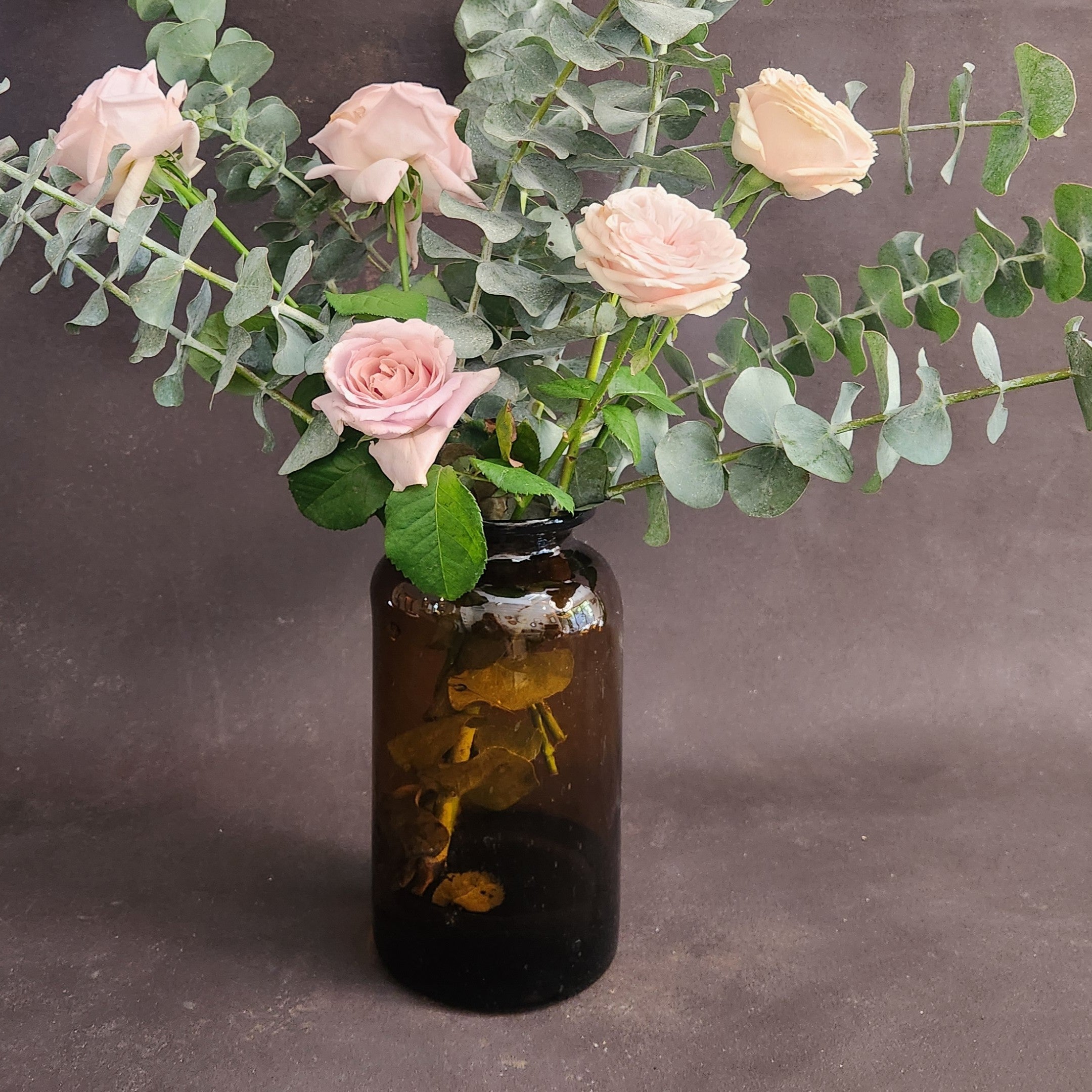 Pharmacy Grand Vase - Brown