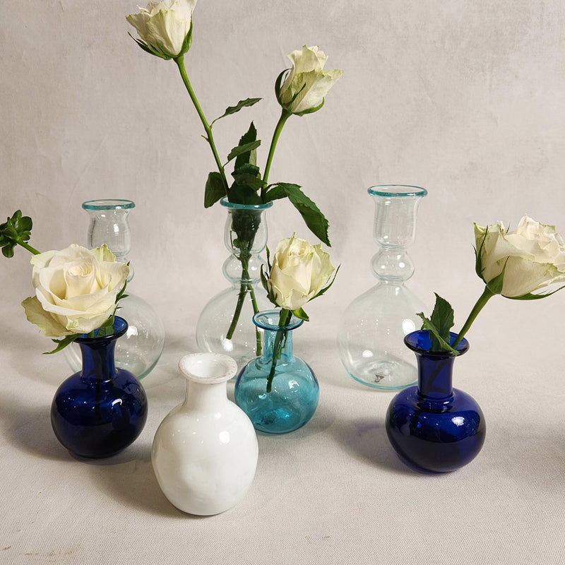 Piccola Glass Vase - Blue