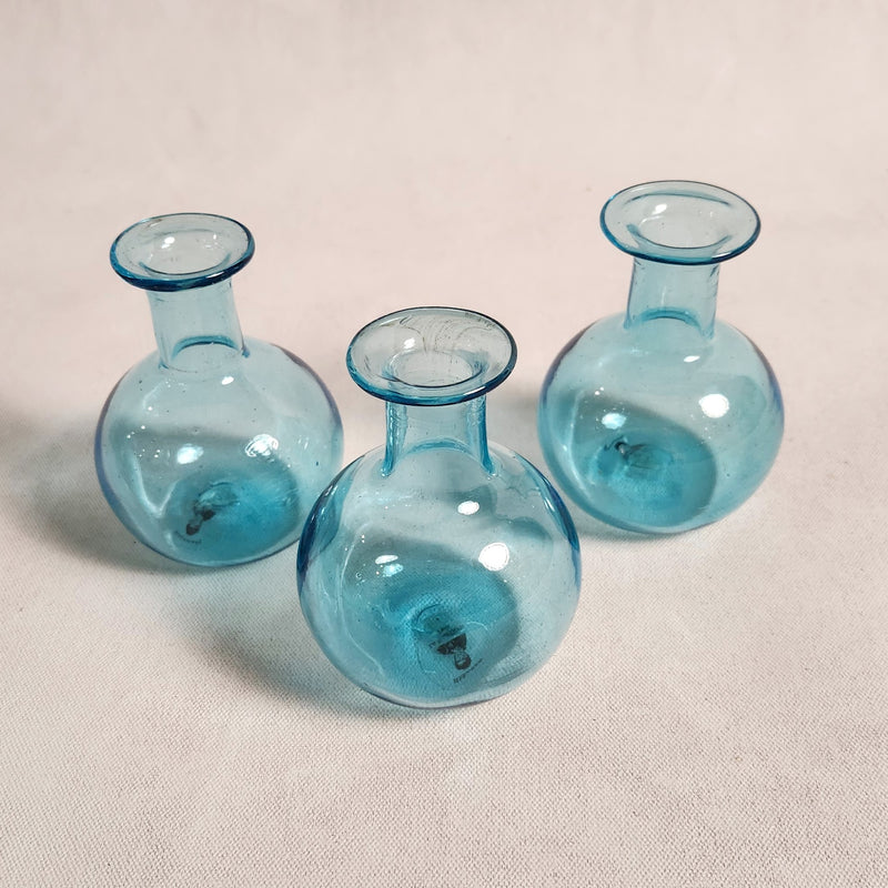 Piccola Glass Vase - Turquoise