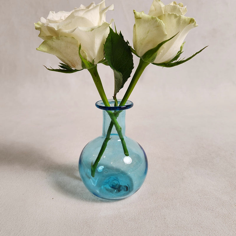 Piccola Glass Vase - Turquoise