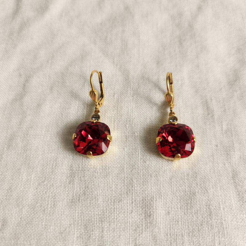 Florence- Scarlett Crystal Earrings