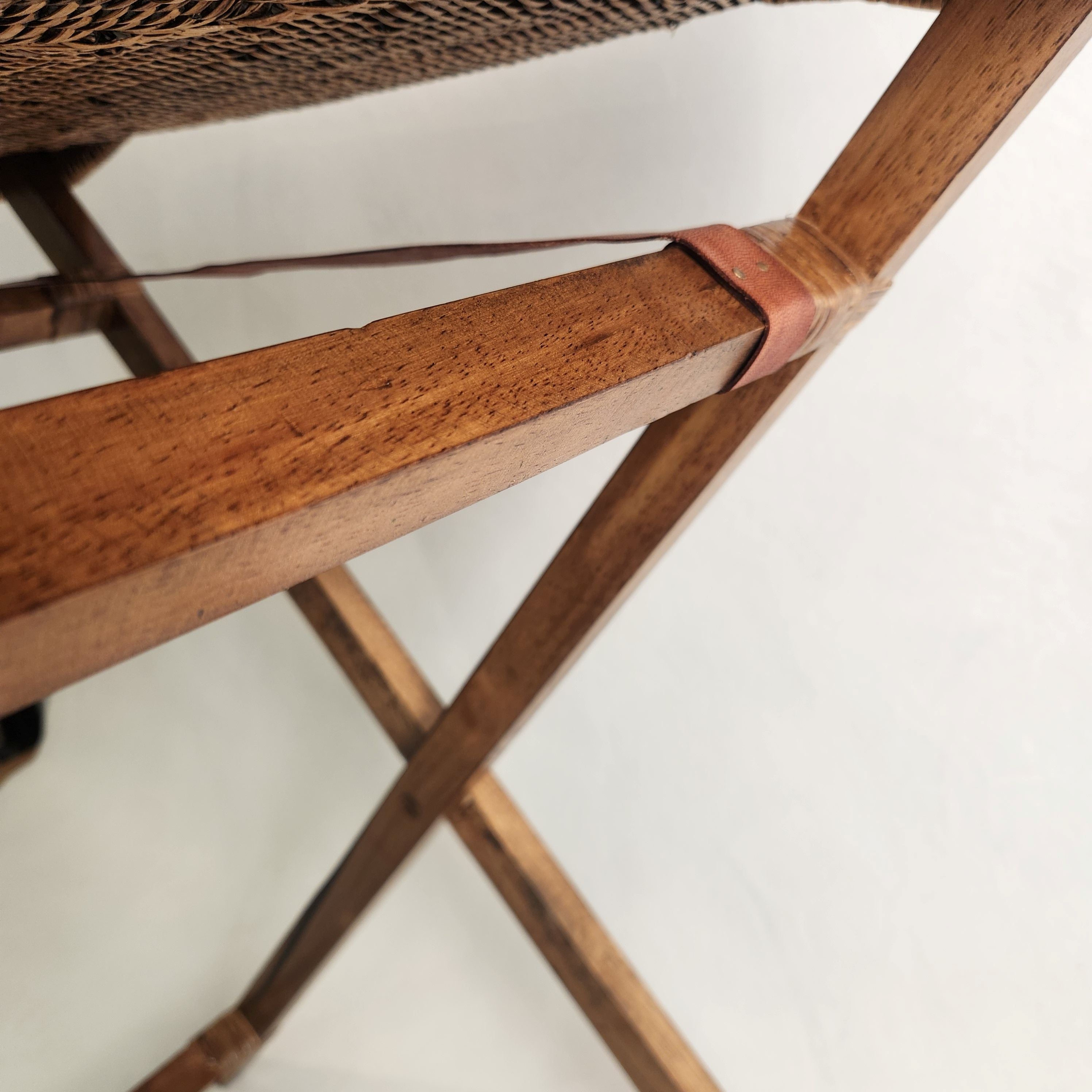 Rattan Foldable Butlers Tray