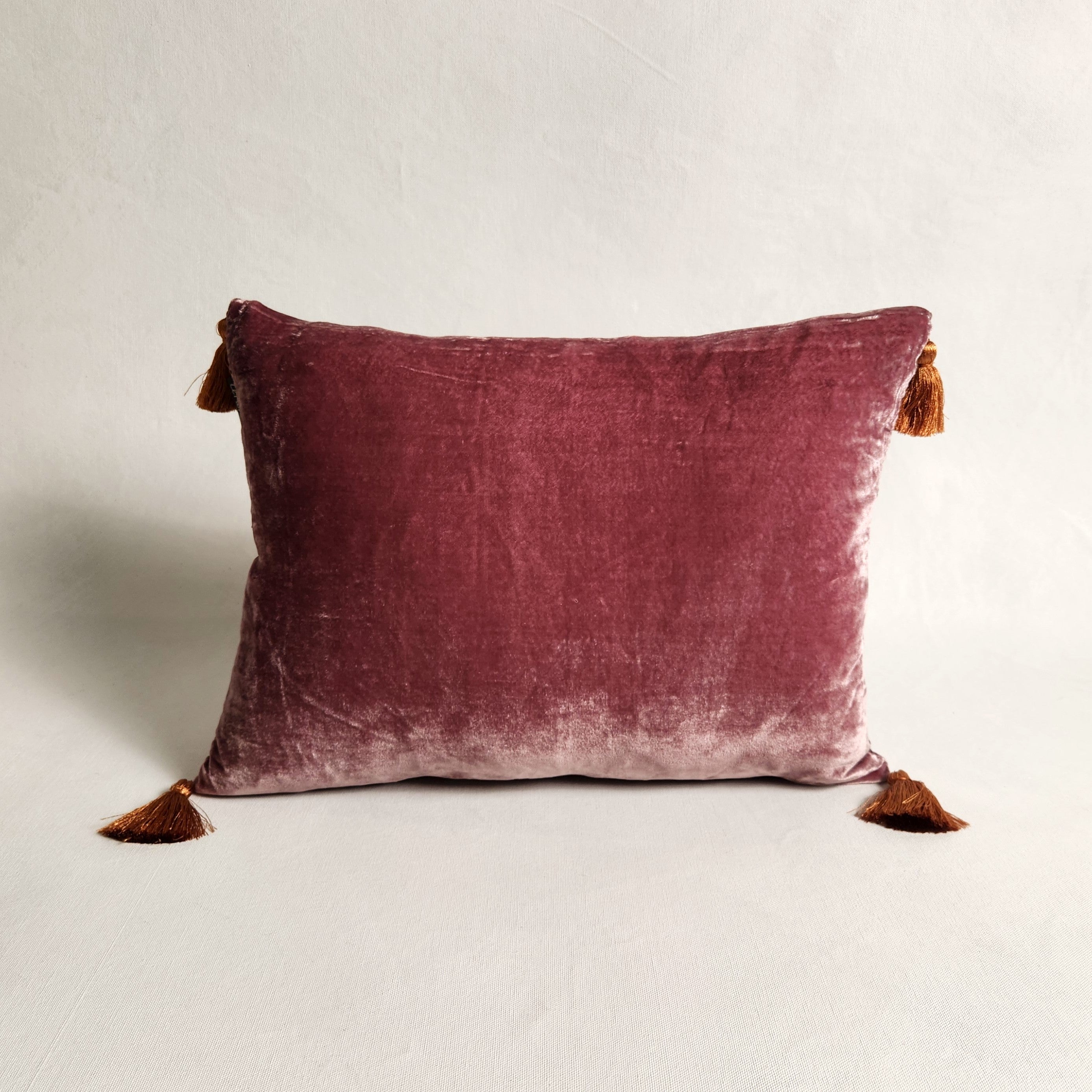 Pompom Cushion - Grenade