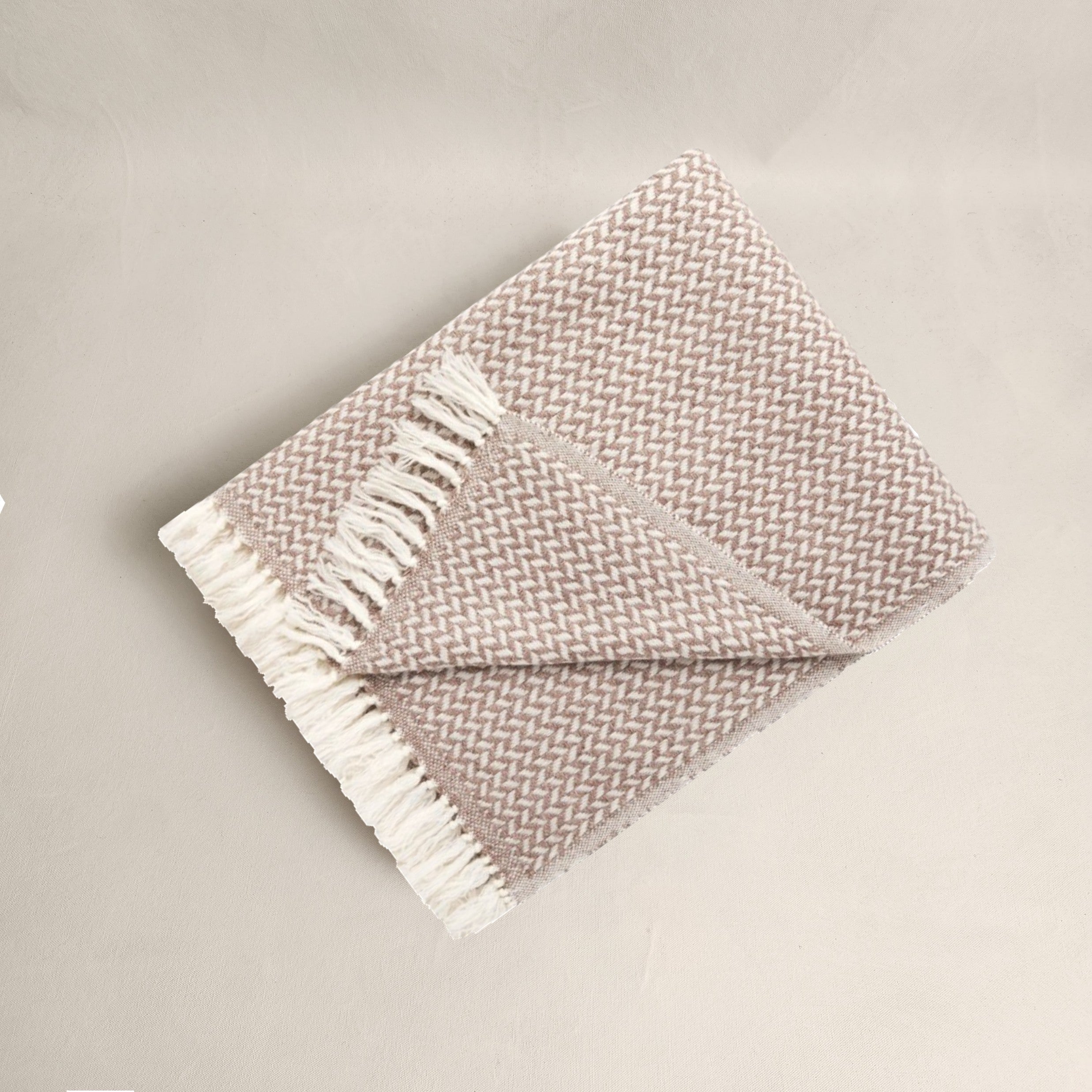 Cashmere Throw - Copenhagen Nutmeg