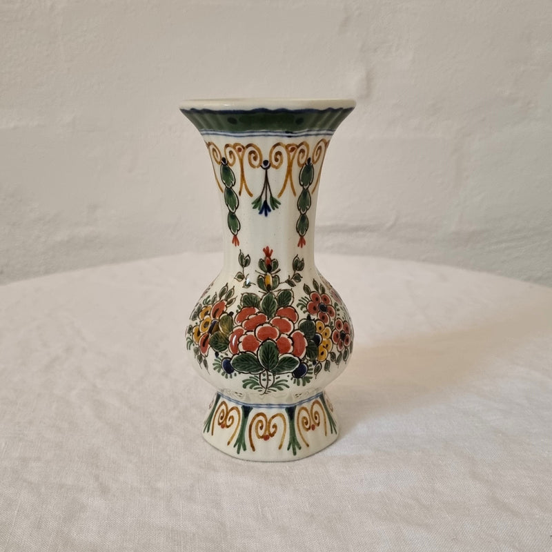 Small Delft Polychrome Vase