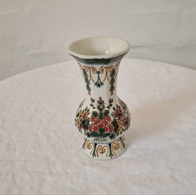 Small Delft Polychrome Vase