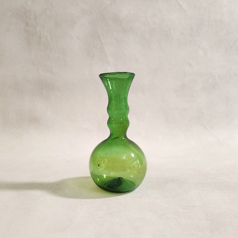 Laveno Montobello Glass Vase - Olive